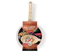 VENTEO - Poele à crepe | Poele induction et autres feux | temoin de chauffe sur poele induction | crepiere induction grand format 28