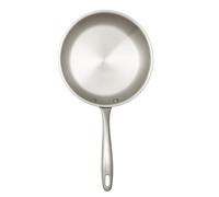 Venteo |Poele Inox 28cm| Plaque induction 2 feux | Poele Induction Durable et Résistant |Diffusion Uniforme de la Chaleur