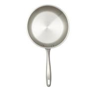 Venteo |Poele Inox 28cm| Plaque induction 2 feux | Poele Induction Durable et Résistant |Diffusion Uniforme de la Chaleur