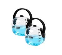 Venteo - Poids Musculation Aqua Dynamic | Kettlebell Ajustable à Remplir d'eau | Charge Réglable 1 à 5 kg | Poignée Ergonomique | Musculation Maison, Cardio et Renforcement | Fitness Materiel