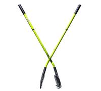 VENTEO | Ramasse feuilles XXL avec manche telescopique | Outils jardinage pour exterieur | Pince ramasse objet | Pince de ramassage