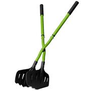 Venteo | Ramasse Feuilles XXL avec Manche telescopique | Outils Jardinage pour Exterieur | Pince ramasse Objet | Pince de ramassage idéale pour ramasse Noisette et ramasse Noix