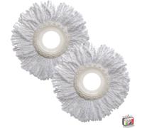 Venteo - Recharge Balai Magique - Lot de 2 Lingettes pour Balai Serpillère à Seau