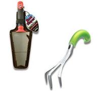 Venteo - RootSlayer à Main + Cultivateur manuel ergonomique - Outils multifonctions pour votre jardin - Jardinage - Outils de jardin G