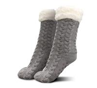 Venteo SOCK04 CHAUSSETTE, Gris/Blanc, TAILLE UNIQUE Femme