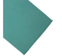 Venteo Tapis anti-dérapant pour cafetière Gris/Bleu turquoise - Adulte - Tapis ultra absorbant et lavable en machine
