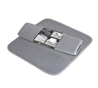 Venteo Tapis Egouttoir Vaisselle Cuisine Microfibre Absorbante | Accessoire Evier Protection Surface Delicate | Séchage Vaisselle Organisation Plan De Travail Cuisine | Absorption Eau Condensation