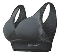 - TELESHOPPING - Soutien-gorge Confort Esquisse - Sans couture femme - Léger - Maintien dos - taille L/XL - Noir