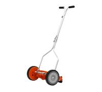 VENTEO - Tondeuse Manuelle Hélicoïdale Gazon 4 Lames 35 cm | Hauteur Réglable 1,27 à 4,45 cm Coupe Précise | Tondeuse à Gazon Manuel