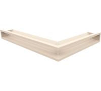 Venter cover luft corner left 76,6x54,7x9 cream