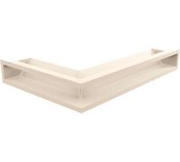 Venter cover Luft corner right 40x60x9 cream slim