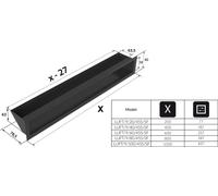 Venter kryt air 9x100 Graphite Slim