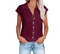 Ventes Flash du Jour, Haut Femme Manche Longue, Tee Shirt de Noel Femme Manche Longue, Tuniques en Lin pour Les Femmes, Chemise en Lin féminine, Chemisier des Femmes, Haut de fête, Mesdames