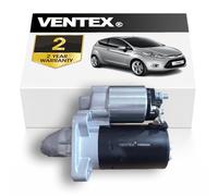 VENTEX® Démarreur VSM8204 compatible avec Ford essence 1.25 1.4 1.5 1.6 Fiesta Focus B-Max C-Max Ecosport Mondeo + Volvo C30 S40 V50