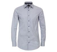 Venti Chemise d'affaires imprimée Body Fit, bleu moyen, 40