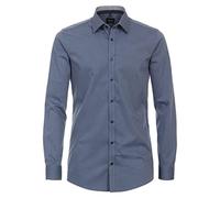 Venti Chemise d'affaires Uni Body Fit, bleu moyen, 42