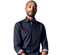 Venti Chemise d'affaires unie - Coupe moderne, Bleu (116), 42