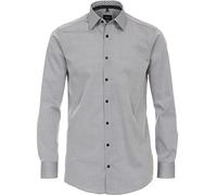 Venti Chemise d'affaires unie - Coupe moderne, gris clair, 42