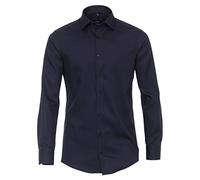 Venti Chemises d'affaires unies coupe moderne, bleu foncé, 40 cm