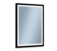 Venti Luxled miroir 60x80 cm rectangulaire avec éclairage noir 5907459662450