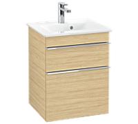 Villeroy und Boch Venticello A92201VJ 46,6 x 59 x 42,5 cm, poignée chromée, chêne nordique
