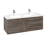 Venticello Villeroy und Boch vasque A93801RK 115,3x42x50,2cm, poignée chrome, chêne pierre
