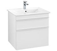 Venticello Villeroy und Boch vasque A92402MS 60,3 x 59 x 50,2 cm, poignée blanche, White Matt