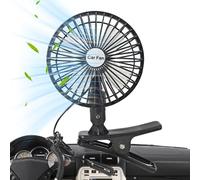 Ventilador De Clip De Automóvil - Clip En El Ventilador Para Ventilación De Aire | Ventiladors Portátil | Ventiladors Fuerte Enoleador De Circulación Portátil | 360 ° Velocidad De Rotación Ventilamie