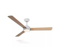VENTILADOR DE TECHO MADERA-BLANCO