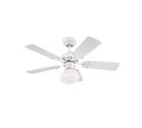 Ventilador De Techo Westinghouse Princesse Éclat Ii 72415 - 90 Cm , Blanco