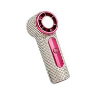 Ventilador portátil de mano Dispositivo pequeño y potente con strass a