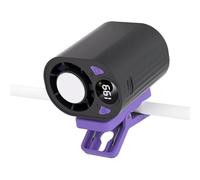 Ventilador Portátil | Pantalla Digital avec Clip, 199 Velocidades, Recargable | Ventilador Para Cochecito avec clip | Ideal Para cyclisme, Viajes, , Obras, Camping, Excursiones Por Carretera Y Play