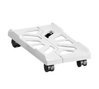 Ventilated Pc Stand Wheels, Adjustable CPU Stand for Desktop, CPU Cart with Caster Wheels, Mobile Pc Shelf with Wheels, Computer Floor Stand, Rolling Computer Stand Suitable Use for Pc