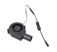 Ventilateur 12 V 9733 pour barbecue, poêle à bois, portable, portable, avec commutation de processeur d'ordinateur