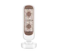 Ventilateur, 3 vitesses, 2000 mAh, refroidissement rapide, silencieux, portable, blanc