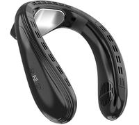 Ventilateur, 3 vitesses réglables, refroidissement rapide, conception ergonomique, portable, noir