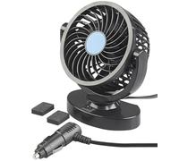 Ventilateur 3 W / 12 V à 2 niveaux de vitesse VT-50.car [Lescars]