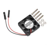 Ventilateur 5 V 3007 pour Raspberry Pi 4, 3 B+, 3 B, 2, B+, et Pi pour Zero, fonctionne silencieusement avec une durée de vie de 30 000 heures et un connecteur de séparation (1 pièce)