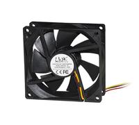 Ventilateur 92 x 92 x 25 12 V connecteur 3 fils avec vis incluses