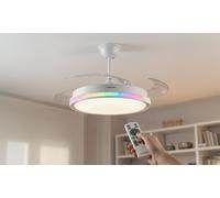Ventilateur à 4 pales rétractables (Ø 104 cm)
