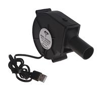 Ventilateur à charbon de bois 5 V et ventilateur USB à ligne unique pour la circulation de l'air dans le barbecue et le poêle à bois alimenté par USB