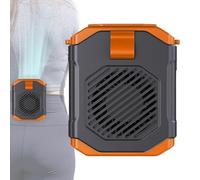 Ventilateur à clip de ceinture | 5 vitesses de vent | Ventilateur de camping portable | Pour hommes, voyageurs, jardiniers, visiteurs, randonneurs, parcs, camping, pique-nique, concert, pêche