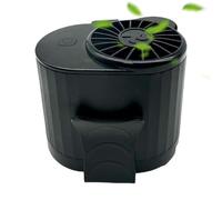 Ventilateur À Clip De Taille - Débit D'air Portable Réglable À 4 Vitesses, Refroidisseur De Chemise Personnel Portable 3,23 X 2,83 X 2,68 Pouces | Mini Souffleur À Courroie Électrique Mains Libres, Ou