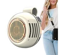 Ventilateur à clip : matériau plastique durable de haute qualité, équipement de refroidissement de niveau professionnel, affichage numérique à 5 vitesses personnelles, protection avancée du flux