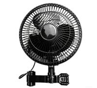 Ventilateur à clip pour tente de culture avec réglage à double axe, mouvement oscillant et boîtier en ABS robuste pour une durabilité à long terme