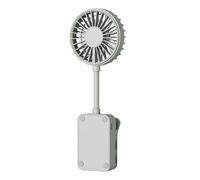 Ventilateur à clip - Ventilateur turbo portable | Mini refroidisseur d'air avec clip USB | Flux d'air portable avec réglage silencieux à 3 vitesses | Bureau | Pour lit, camping, voiture, tente