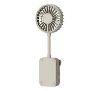 Ventilateur à clip - Ventilateur turbo portable | Mini refroidisseur d'air avec clip USB | Flux d'air portable avec réglage silencieux à 3 vitesses | Bureau | Pour lit, camping, voiture, tente