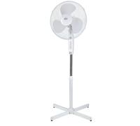 Ventilateur À Colonne Oscillante DCG VE1625 122cm Blanc 40cm 3 Vitesses