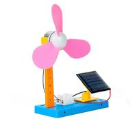Ventilateur à énergie solaire - Jouet de montage pour enfants, garçons et filles de 8 ans - Jouet éducatif scientifique pratique à monter soi-même