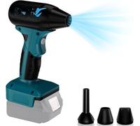 Ventilateur à jet sec pour batterie Bosch Professional 18 V GBA, 130 000 tr/min, sans balais, ventilateur à jet d'air comprimé à 4 vitesses réglables pour jardin, clavier, cour, voiture